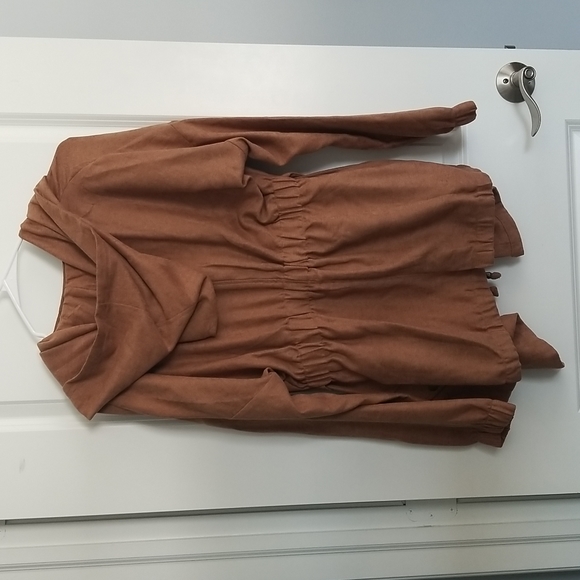 NWOT Sweatshirt Jacket. Large - Picture 2 of 5
